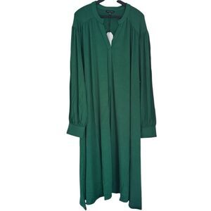 Universal Standard Green Gramercy Liquid Jersey Dress Size 3XL (34-36)